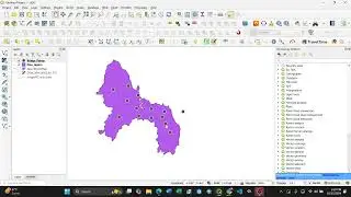How to create a model builder in QGIS for count points in polygon