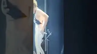 Music artist Sophia Urista just urinating on a fan while performing music onstage.