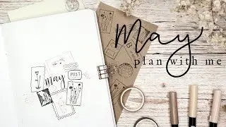 Plan With Me May 2020 | Bullet Journal Monthly Setup