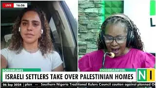 Borderlines: Israeli Settlers Take Over Palestinian Homes with Alice Kisiya