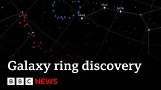 Galaxy ring discovery challenges thinking on universe | BBC News