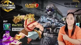 Call Of Duty Mobile and Clash of Clash Online Live Games