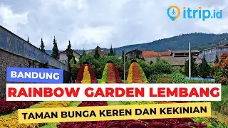 Rainbow Garden Lembang, Taman Bunga Keren dan Kekinian di Bandung