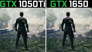 GTX 1050 Ti vs GTX 1650 - Test in 8 Games in 2024