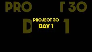 🎥 Project 30 - 30 Days, 30 Videos - Link in Description 👇