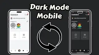 How to turn on Dark mode in Roblox Mobile/PC (2024)