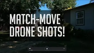 Match-Move Drone Shots in Resolve! - Resolve 14 Tracking Tutorial