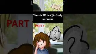 How to *WRITE* in Exams and get *GOOD GRADES*📝🤔? 