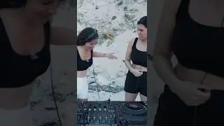 2 women, 4 decks, 1 deserted island 🏝  #drumandbass