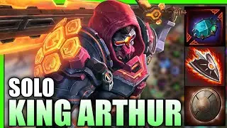 King Arthur Is Back On Top | SMITE 11.7 Solo Gameplay