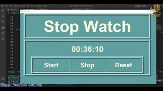 How to Create a Stop Watch in Visual Studio Code using Python