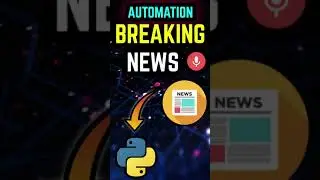 LATEST NEWS AUTOMATION - GET the LATEST NEWS HEADLINES WITH PYTHON - SPIDER WEB AUTOMATION SELENIUM