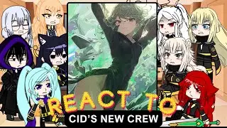 The Eminence in shadow react to cid kagenou crew as Tatsumaki | Gacha life | one punch man saitama