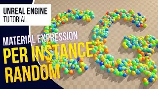 UE5 l Per Instance Random l Material Expression Tutorial l Unreal Engine 5