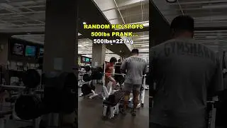 Elite Lifter Pretends It’s Too Heavy Prank…