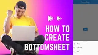 How to Create BotomSheet Using Flutter