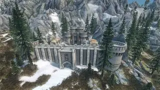 Skystone Castle: Skyrim Special Edition mod showcase