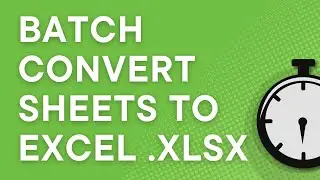 Easy batch conversion Excel .xlsx files to Google Sheets (2024)