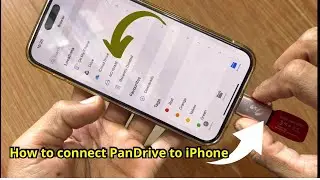 How to connect OTG to iPhone | Apple iPhone me pandrive kaise connect kare | iPhone OTG Connector