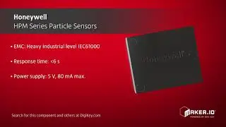 Honeywell HPM Series Particle Sensors | Maker Minute