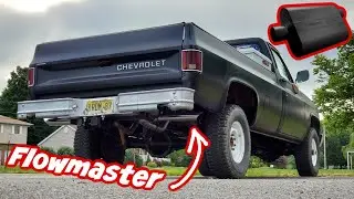 Flowmaster Exhaust on Squarebody | *Chevy 350*