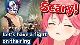 Miko gets invited to Wrestling Ring by Asuka (Professional Wrestler) [Hololive Eng Sub]