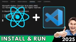 Install ReactJS in Visual Studio Code | Run ReactJS in VSCode (2025)