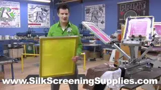 60 Sec. Tips, Screen Printing Mesh Selection, How to choose mesh