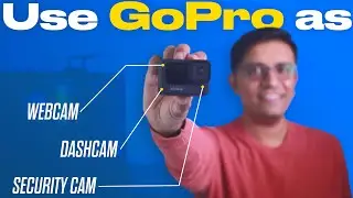 How to use GoPro as Dashcam, Webcam, Security Camera - Unique Ideas & Demo's ⚡