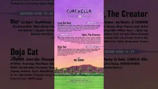 Coachella 2024 Lineup