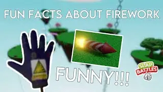 FUN FACTS ABOUT THE NEW FIREWORK GLOVE - SLAP BATTLES (HAPPY THIRD BIRTHDAY)