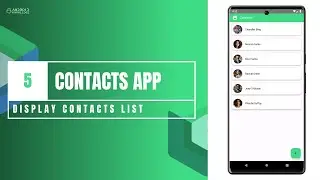 Contacts App in Jetpack Compose using Kotlin | Part 5 - Display Contacts | Android Knowledge