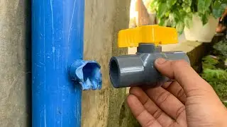 Many People Do Not Know How! You Can Install The Ball Valve Yourself With This Trick