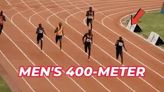 David Sanayek VS. Ekwam Zablon Men's 400m Clash Olympics Trials 2024