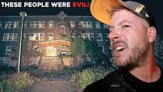 (EVIL ENTITY ATTACKED ME!) It was so DANGEROUS we had to LEAVE this HAUNTED ASYLUM