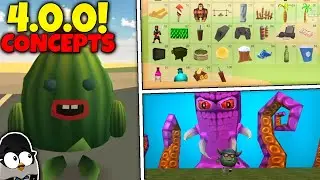 😍 BEST CONCEPTS for UPDATE 4.0.0! - Chicken Gun