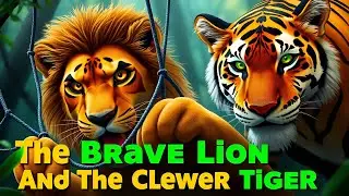 The Brave Lion and the Clever Tiger | Bedtime Stories For Kids in English | Heartwarming Tale