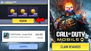 *NEW* ACTIVISION GIVES AWAY 880 COD Points for FREE in COD MOBILE with Google Play!