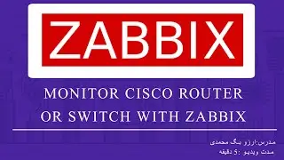 monitor cisco switch or router with zabbix