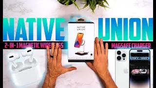 iPhone Magsafe Wireless Charger 2 in 1! - (Native Union)