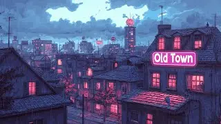 Lofi Hip Hop Beats 🌸 80s & 90s Nostalgic Vibes Old Japanese Town Ambience 🌌 Rain Playlist