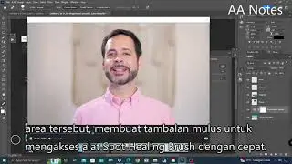 Cara pakai Move tool and Spot Healing Brush tool Tutorial Adobe Photoshop 001 (CC)