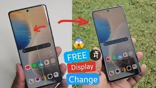 Free Screen Replacement for Green Line Issue ⚠️ #vivo #subscribe #viral