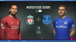 FIFA 20 LIVERPOOL Career Mode EP 15 - MERSEYSIDE DERBY VS EVERTON !!