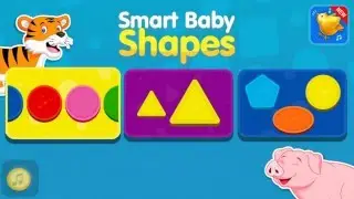 Учим фигуры, цвета и формы для малышей Free - обучающие пазлы и развивающие игры для детей с 2 лет