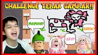 SPECIAL COLLABS !! CHALLENGE TEBAK GAMBAR !! KALAH = NYANYI !! Feat @sapipurba @ykhulk Roblox