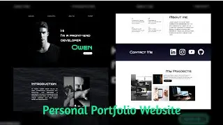 Personal Portfolio Website - How to make a Personal Portfolio Website using HTML CSS