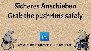 👩‍🦽👨‍🦽 Rollstuhl: Das erste Mal alleine losfahren / Wheelchair: First time starting off by yourself