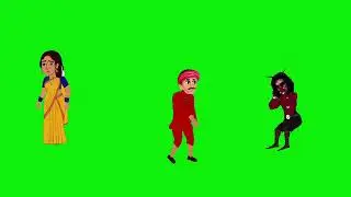 Chroma Toons Characters |Copyright Free Green Screen Video|Copyright Free Chroma Toons Characters|