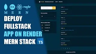 Learn how to deploy a MERN stack application in 10 minutes - Render